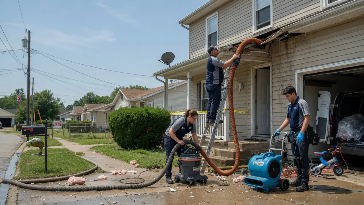 Water Damage Restoration in Dilltown, PA near me